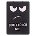 Miniatyrbild 3 av 9: Tri-fold Fodral till Lenovo Tab M10 Plus Gen 3 - Don't Touch Me Svart