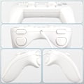 Miniatyrbilde 6 av 9: Gamepad kompatibel med Nintendo Wii, Wii U Controller 1.1m kabel - hvit White
