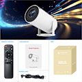 Miniatyrbild 6 av 11: PRO-Projektor Android 11.0 2.4G / 5G WiFi 6 Bluetooth 5.0 1280*720P hemmabio Vit