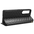 Miniatyrbillede 8 af 8: Rhombus Pung Taske til Sony Xperia 1 V - Sort Black