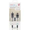 Pikkukuva 1 / 2: EPZI SMART LED  USB-synk-/laddarkabel med LED-indikator Black