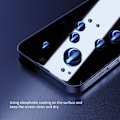 Miniatyrbilde 3 av 7: NILLKIN Anti-Spy skjermbeskytter for iPhone 15 Plus, full dekning