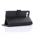 Miniatyrbilde 6 av 11: Retro Lommebok Stativ Etui for Sony Xperia X Compact - Svart Black