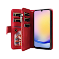 Miniatyrbilde 7 av 11: KT Multifunksjons Serie-5 Telefonveske for Samsung Galaxy A25 Red