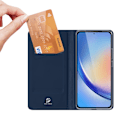 Pikkukuva 5 / 8: DUX DUCIS -sarjan kotelo korttipaikalla Samsung Galaxy A35 Blue