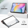 Pikkukuva 10 / 10: Tri-fold Stand Smart Case for Samsung Galaxy Tab S7 / S8 Gold