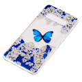 Pikkukuva 2 / 5: Pattern Printing IMD TPU Case for Samsung Galaxy S10 Plus Butterfly and Flower Black