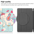Miniatyrbilde 9 av 9: Trefoldet Stativdeksel for Lenovo Tab M9 - Hest Multicolor