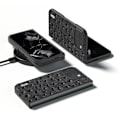 Miniatyrbillede 3 af 4: ABEEL til Google Pixel 9 Pro Fold 5G Etui Ægte Læder + PC Mobilcover med Strudsetekstur - Sort Black