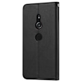 Miniatyrbillede 4 af 4: Auto-absorberet stativ telefonetui til Sony Xperia XZ2 - Sort Black