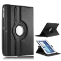 Miniatyrbilde 1 av 2: 360 Rotasjonsveske Samsung Tab 3 10.1" - Svart Black