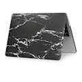 Miniatyrbilde 4 av 5: MacBook Air 13.3 A1932 (2018) + Retina Modelldeksel - Marmor Svart Black