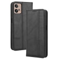 Miniatyrbillede 1 af 7: Wallet Stand Flip Phone Case til Motorola Moto G32 4G - Sort Black