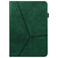 Miniatyrbillede 3 af 11: Til iPad 10.2 (2021)/(2020)/(2019) Almindeligt PU-læder tabletcover Green