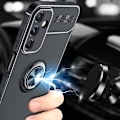 Pikkukuva 2 / 7: Sormenrengastuki TPU-kotelo Samsung Galaxy A15 Black
