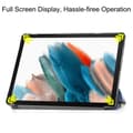 Miniatyrbilde 6 av 7: Tri-fold Stativveske for Samsung Galaxy Tab A9 8,7\" - Maleri Multicolor
