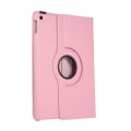 Pikkukuva 1 / 4: Apple iPad 10.2 2021/2020/2019 Litchi Texture -teline - Vaaleanpunainen Pink