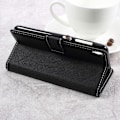 Miniatyrbild 9 av 10: Asus Zenfone Live - Cross Texture Plånboksfodral - Svart Svart