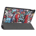 Miniatyrbilde 7 av 8: Trifoldbart deksel til Lenovo Tab P11 Pro TB-J706F - Graffiti Multicolor