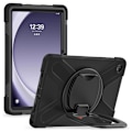 Miniatyrbillede 1 af 7: Til Samsung Galaxy Tab A9+ Etui PC+Silikone Tablet Cover Black