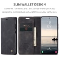 Miniatyrbillede 2 af 7: CASEME Retro Pung Taske til Samsung Galaxy S23 FE Black