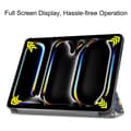 Miniatyrbilde 4 av 7: Etui for iPad Pro 11 (2024) med tredelt stativ - Maleri Multicolor