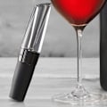 Miniatyrbild 6 av 11: Snabbluftande Vin Häll Karaff Fast Aerating Wine Pourer Decanter Svart