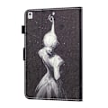 Miniatyrbillede 4 af 7: For iPad 10.2 (2021)/(2020)/(2019) Tablet Cover Stand Case - Girl Multicolor