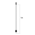Miniatyrbilde 6 av 6: Lader for Shokz Openswim Pro S710 Beinledning Black