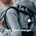 Miniatyrbillede 3 af 11: Trådløs oplader til A Watch AirPods Samsung Galaxy Watch Google Pixel Watch White