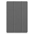 Miniatyrbillede 8 af 9: Trifoldet stativetui til Samsung Galaxy Tab A8 10.5" (2021) - Grå Grey