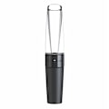 Miniatyrbild 10 av 11: Snabbluftande Vin Häll Karaff Fast Aerating Wine Pourer Decanter Svart