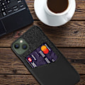 Pikkukuva 4 / 4: Kortinpidikkeen suojakotelo iPhone 15 Plus -suojukselle Black