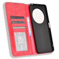 Miniatyrbillede 5 af 7: Til Xiaomi Redmi 14C Pung Stand Flip Telefonetui Red