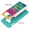 Pikkukuva 4 / 5: Samsung Galaxy S10e Pattern PC TPU Phone Shell - Quote Never Stop Dreaming Black