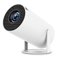 Miniatyrbild 1 av 11: PRO-Projektor Android 11.0 2.4G / 5G WiFi 6 Bluetooth 5.0 1280*720P hemmabio Vit
