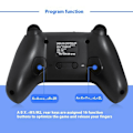Miniatyrbilde 7 av 11: Kompatibel med Nintendo Switch Pro Wireless Game Controller Bluetooth Gamepad Controller Black