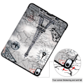 Miniatyrbillede 6 af 8: Til iPad Air 11 (2024) Etui Tre-fold Stativ Tablet Cover - Tower Multicolor