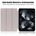 Miniatyrbilde 5 av 10: Tri-fold Stativveske for iPad 10.9 (2022) Tablettdeksel - Lilla Purple