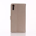Pikkukuva 4 / 4: Retro lompakkoteline Sony Xperia XZ - Beige Beige