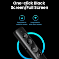 Miniatyrbilde 4 av 11: Wireless Presenter Oppladbar multifunksjonsfjernkontroll laserpeker Black