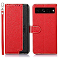 Miniatyrbillede 1 af 6: KHAZNEH Telefondæksel til Google Pixel 7 Pro - Rød/Sort Red