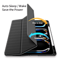 Miniatyrbillede 5 af 9: DUX DUCIS TOBY Trifoldet stativ til iPad Pro 13 (2024) Black