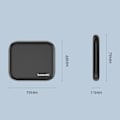 Miniatyrbillede 3 af 9: TOOCKI USB-C til USB-C kabel USB+iP+Micro USB Adapter Case Black