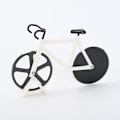 Miniatyrbild 1 av 4: Pizzaskärare / Pizza Slicer Cykel - Vit Vit