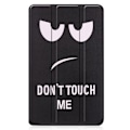 Pikkukuva 2 / 8: Kuvio Kolminkertainen jalustan kansi Lenovo Tab M7 - Don't Touch Me Black