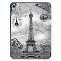 Miniatyrbilde 2 av 10: Tri-fold Stativveske for iPad 10.9 (2022) Tablettdeksel - Kart Multicolor