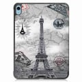 Pikkukuva 2 / 10: Apple iPad 10.9 2022 Slim fit tri-fold fodral - Map Multicolor