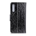 Pikkukuva 8 / 11: Sony Xperia 5 II Kuvioitu Jaettu Lompakkokotelo - Musta Black