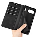 Pikkukuva 5 / 8: OnePlus Nord 4 Case Wallet -kotelolle Shell Phone Case -lompakko - musta Black
